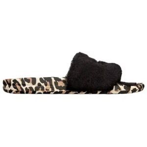 NIB APL Women's Shearling Slide Parchment NWT
Black Leopard